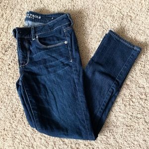 Straight leg jeans